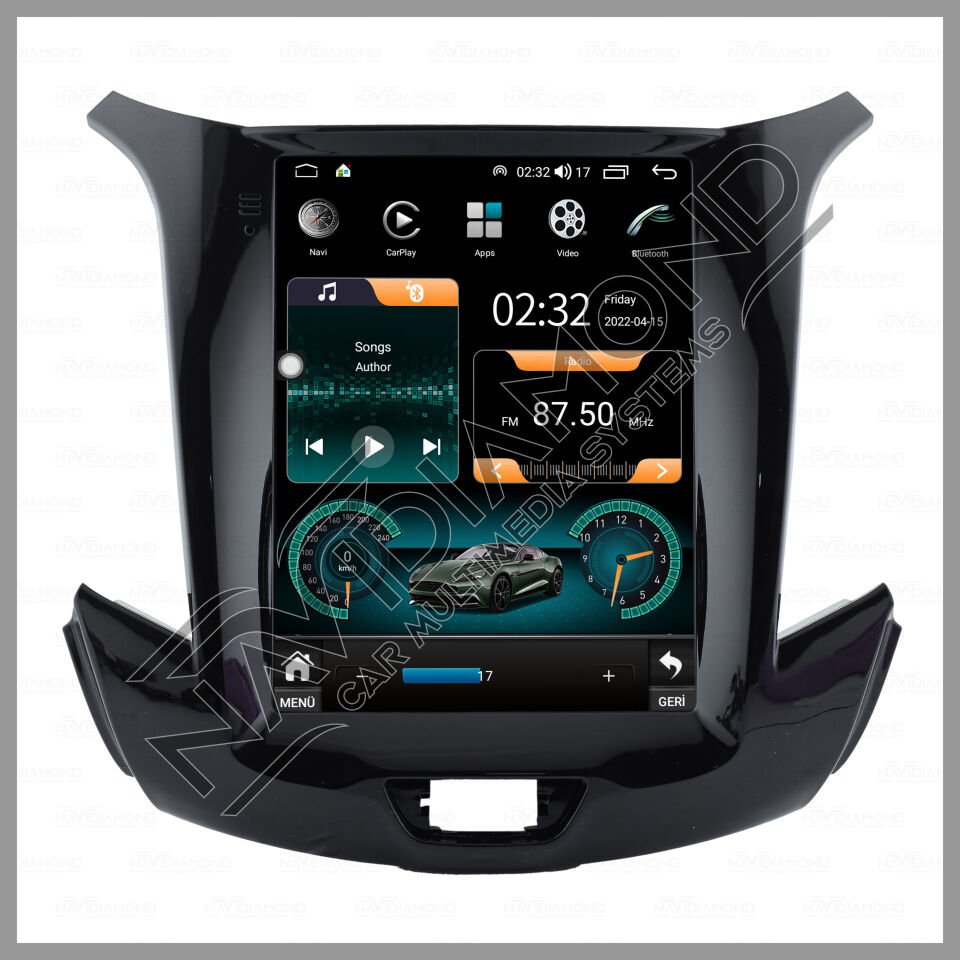 NAVIDIAMOND CHEVROLET CRUZE TESLA 2015 + TESLA EKRAN MULTIMEDYA NVD-C39