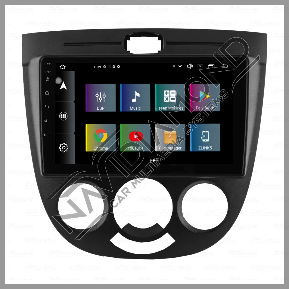 NAVIDIAMOND CHEVROLET LACETTİ 2004 2013 ANDROİD CARPLAY MULTIMEDYA EKRAN  NVD-C46