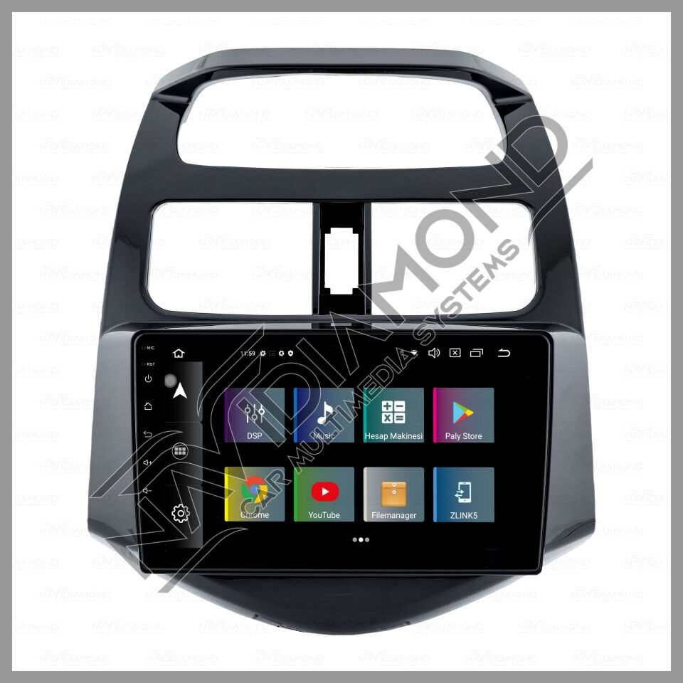 NAVIDIAMOND CHEVROLET SPARK 2010 2014 ANDROİD CARPLAY MULTIMEDYA NAVİGASYON EKRAN NVD-C48