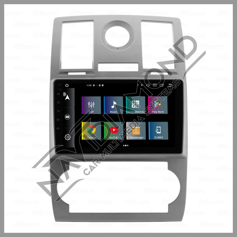 NAVIDIAMOND CHRYSLER 300C ANDROİD CARPLAY NAVİGASYON MULTIMEDYA NVD-CR06