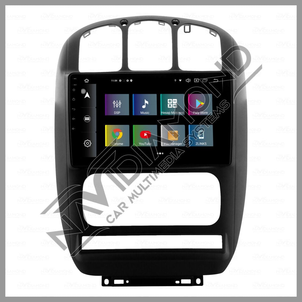 NAVIDIAMOND GRAND VOEGER 2006 2012 ANDROİD CARPLAY MULTIMEDYA EKRAN NVD-CR09