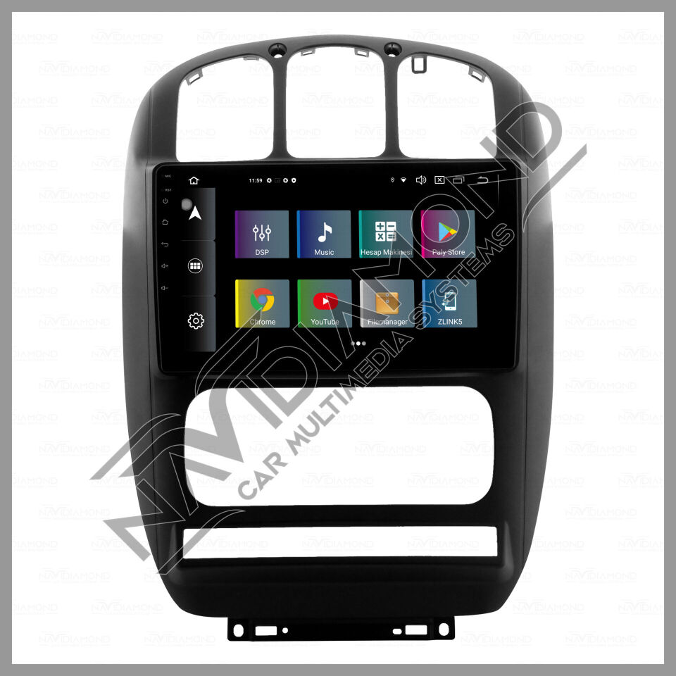 NAVIDIAMOND GRAND VOEGER 2006 2012 ANDROİD CARPLAY MULTIMEDYA EKRAN NVD-CR10
