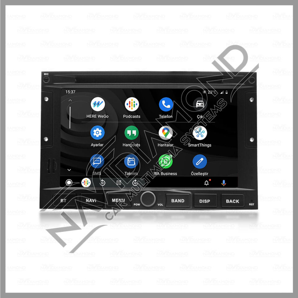 NAVIDIAMOND CITROEN BERLİGNO PEUGEOT PARTNER ANDROİD CARPLAY MULTIMEDYA NVD-0102