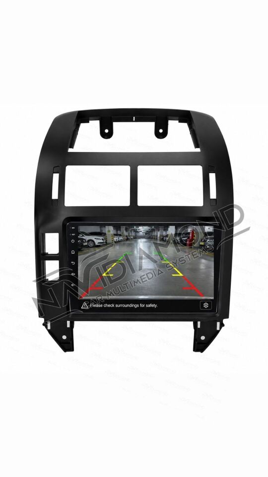 NAVIDIAMOND VOLKSWAGEN POLO 2001 2008 ANDROİD MULTIMEDYA 9 İNÇ NVD-1603