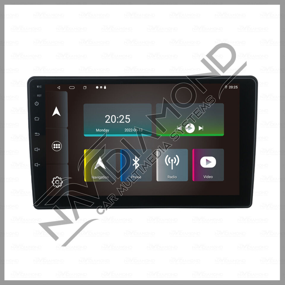NAVIDIAMOND CITROEN BERLİNGO PEUEGOT PARTNER  ANDROİD CARPLAY MULTIMEDYA EKRAN  NVD-0106