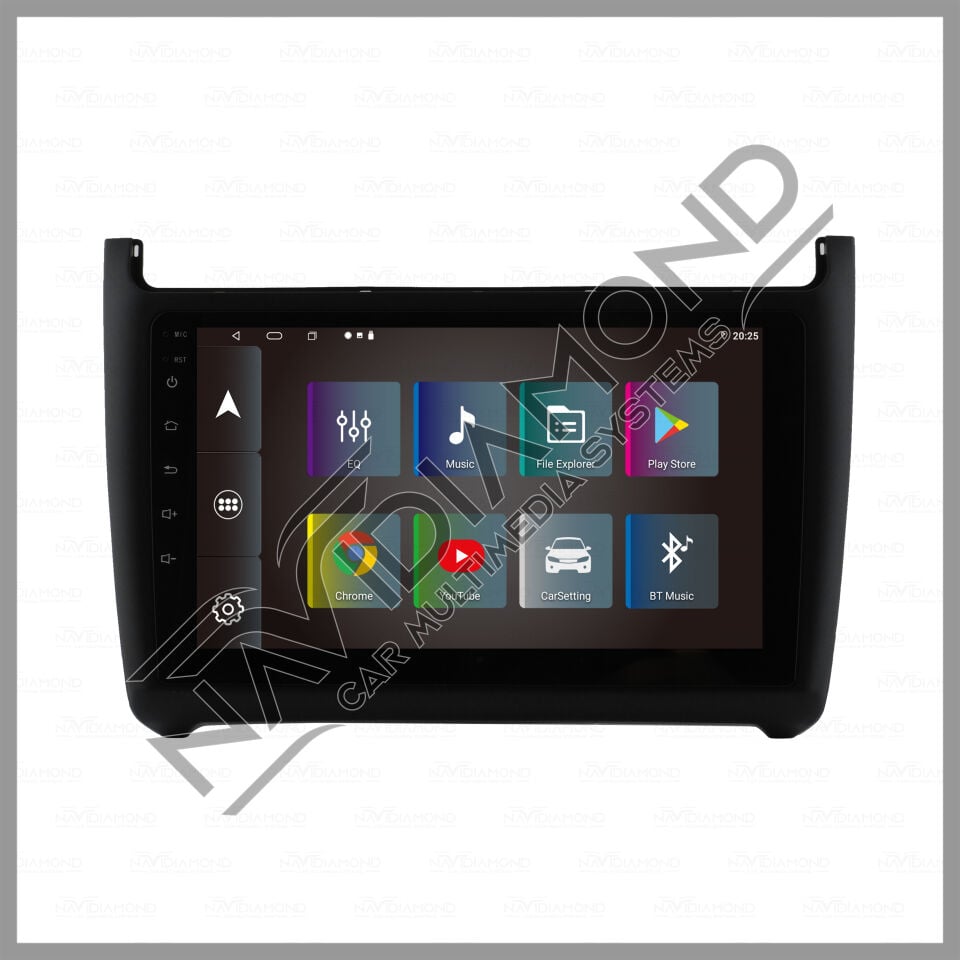 NAVIDIAMOND VOLKSWAGEN POLO 2010 2017 ANDROİD MULTIMEDYA  NVD-1604