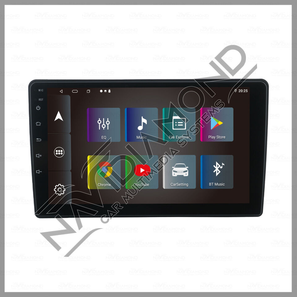 NAVIDIAMOND CITROEN BERLİNGO PEUEGOT PARTNER  ANDROİD CARPLAY MULTIMEDYA EKRAN  NVD-0108