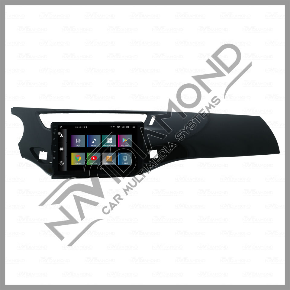 NAVIDIAMOND CITROEN C3 2010 2016 ANDROİD CARPLAY MULTIMEDYA EKRAN NVD-0126