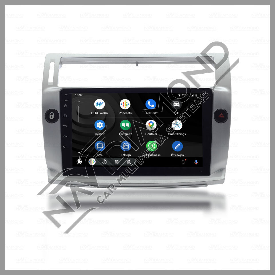 NAVIDIAMOND CITROEN C4 2004 2010 ANDROİD CARPLAY MULTIMEDYA EKRAN NVD-0134