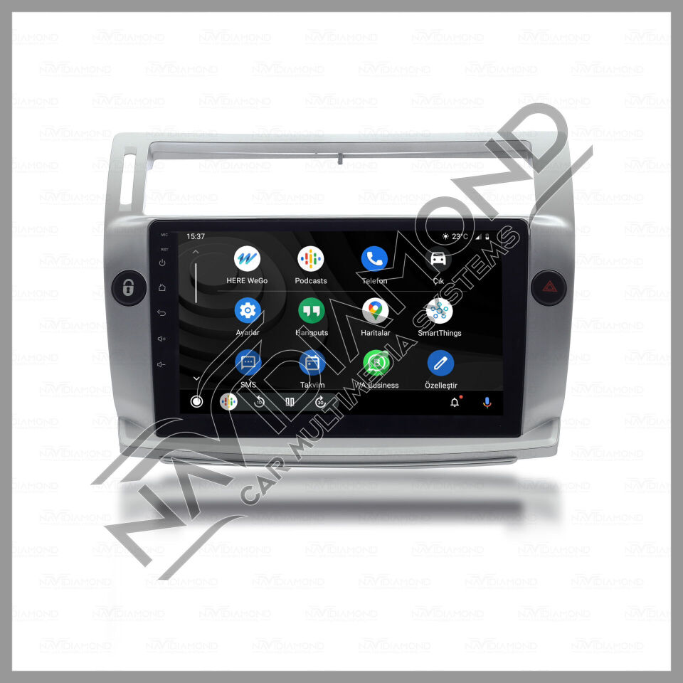 NAVIDIAMOND CITROEN C4 2004 2010 ANDROİD CARPLAY MULTIMEDYA EKRAN NVD-0137