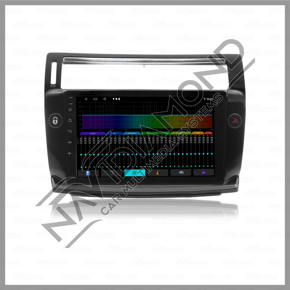 NAVIDIAMOND CITROEN C4 2004 2010 ANDROİD CARPLAY MULTIMEDYA EKRAN NVD-0139
