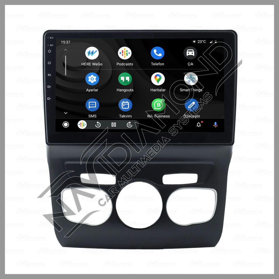NAVIDIAMOND CITROEN C4 2011 2015 ANDROİD CARPLAY MULTIMEDYA EKRAN NVD-0142