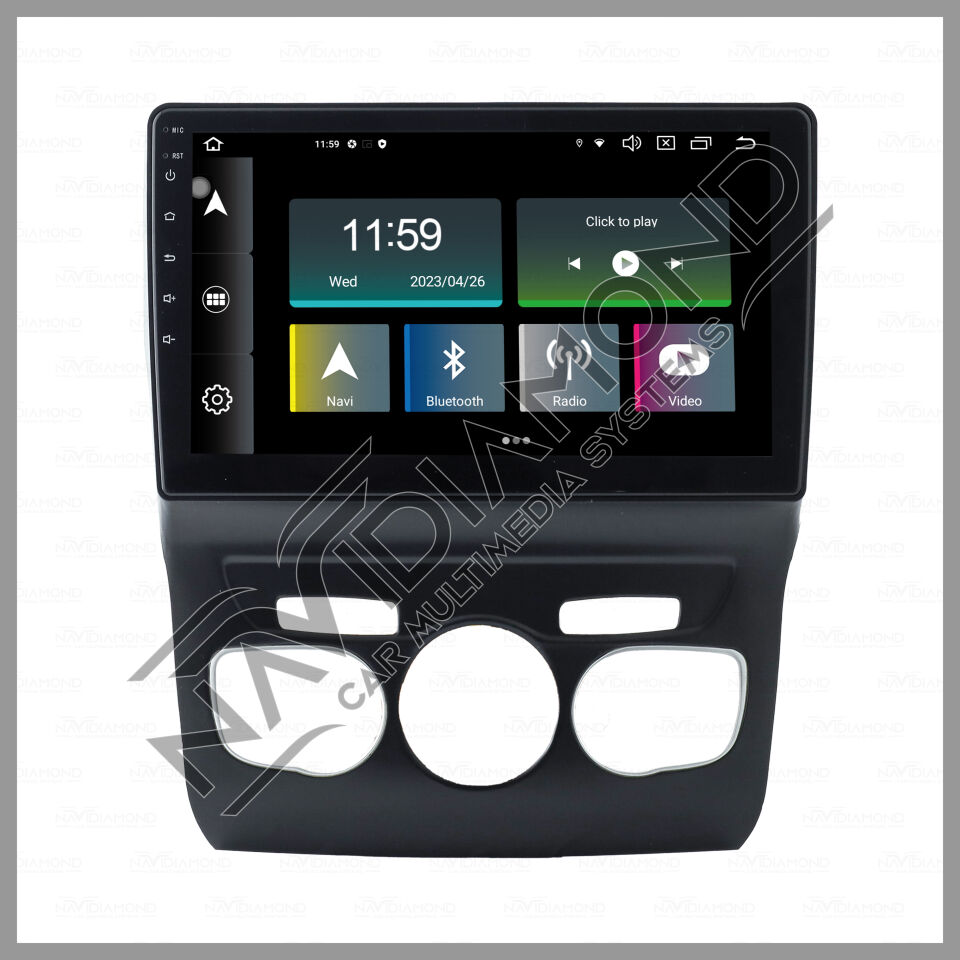 NAVIDIAMOND CITROEN C4 2011 2015 ANDROİD CARPLAY MULTIMEDYA EKRAN NVD-0142