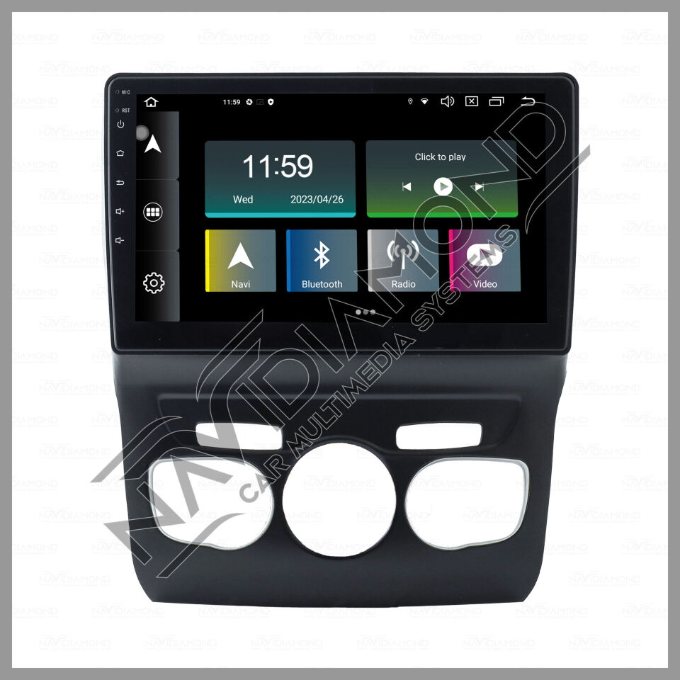 NAVIDIAMOND CITROEN C4 2011 2015 ANDROİD CARPLAY MULTIMEDYA EKRAN NVD-0144