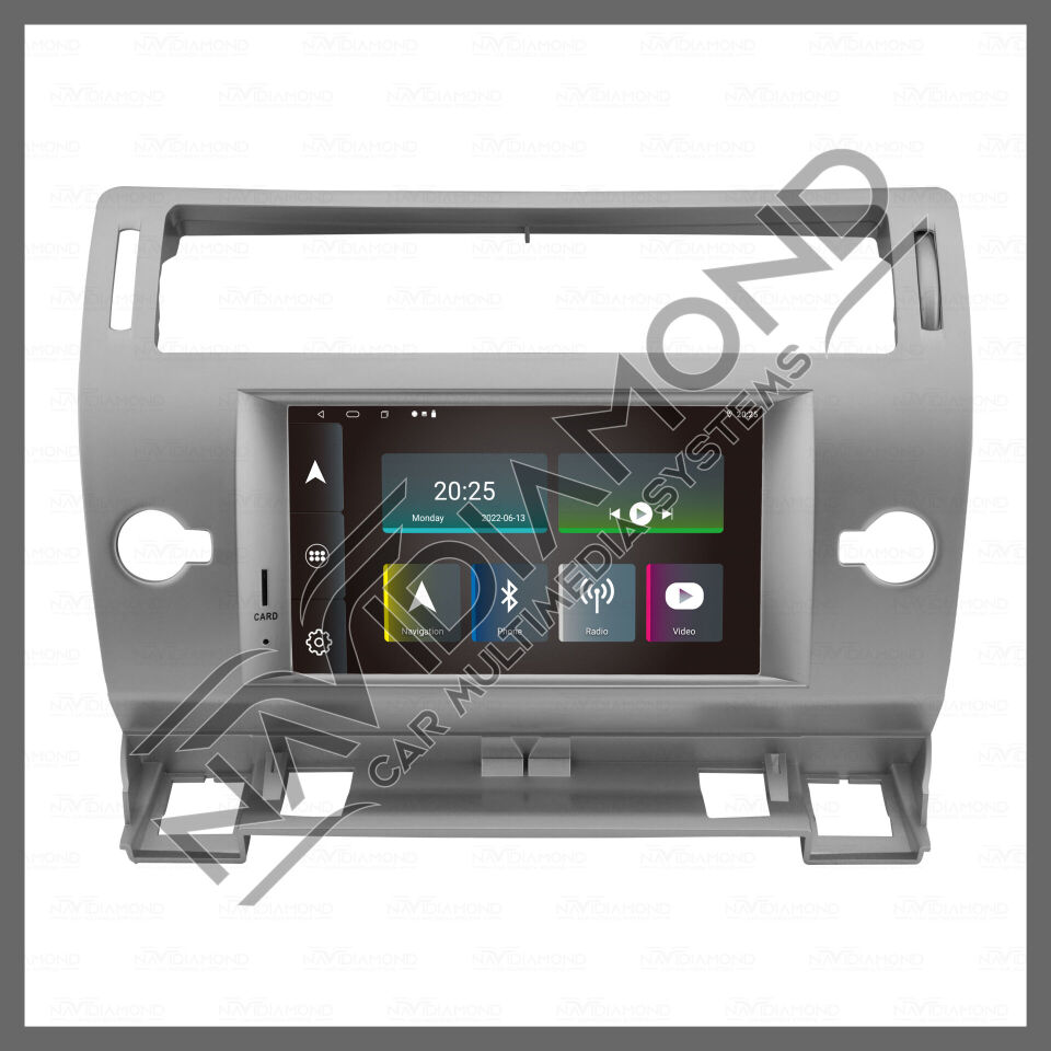 NAVIDIAMOND CITROEN C4 2004 2012 ANDROİD CARPLAY MULTIMEDYA EKRAN 7 İNÇ NVD-0147