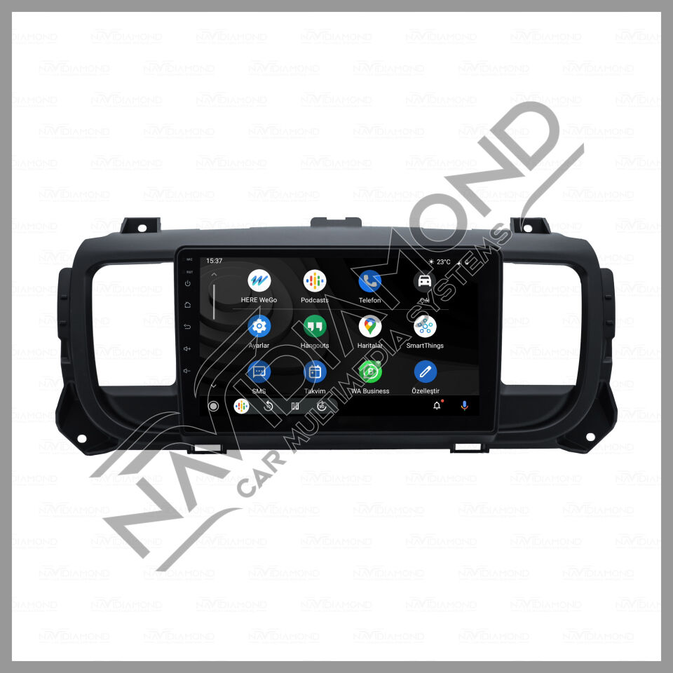 NAVIDIAMOND CITROEN JUMPY ANDROİD CARPLAY MULTIMEDYA EKRAN NVD-0168
