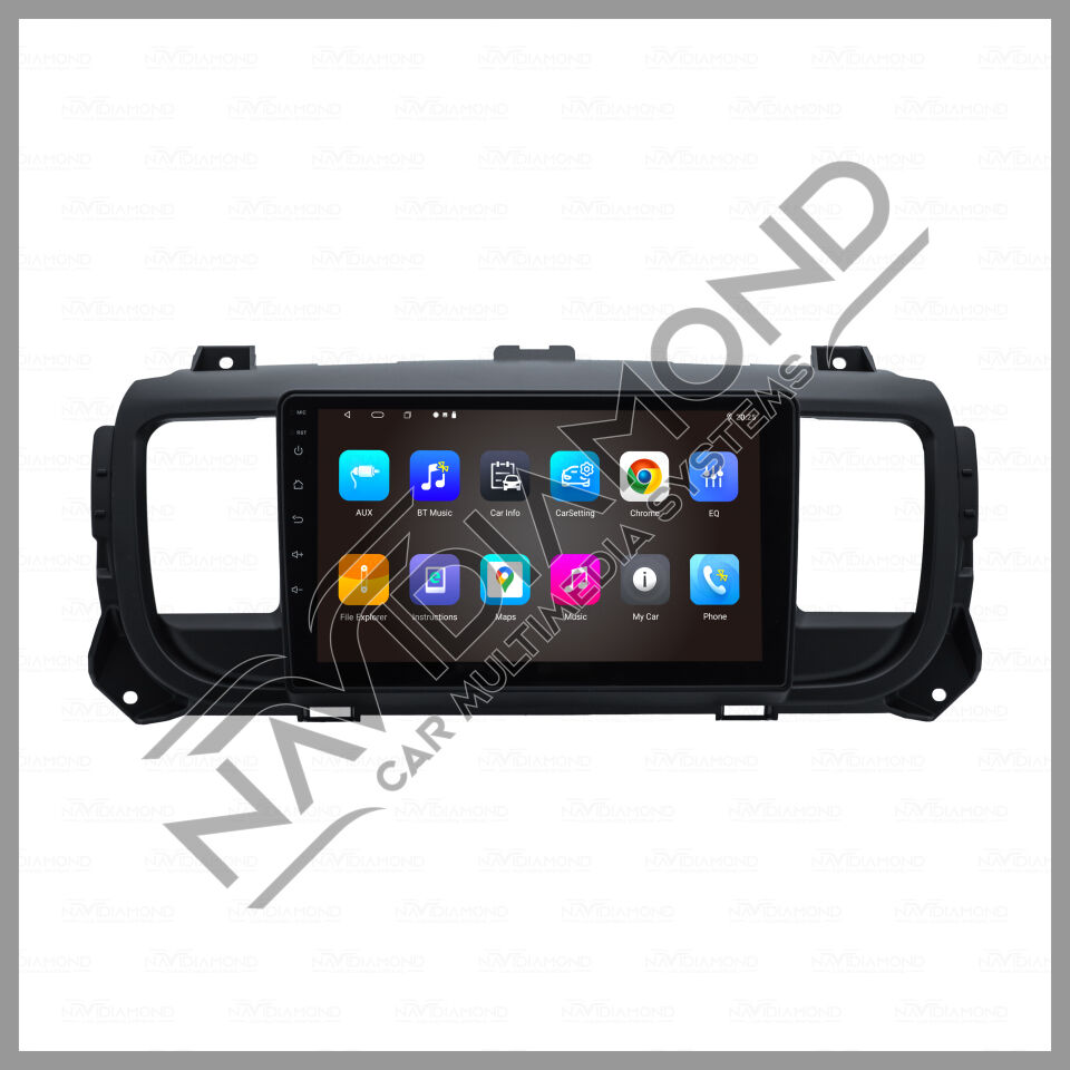 NAVIDIAMOND CITROEN JUMPY ANDROİD CARPLAY MULTIMEDYA EKRAN NVD-0168