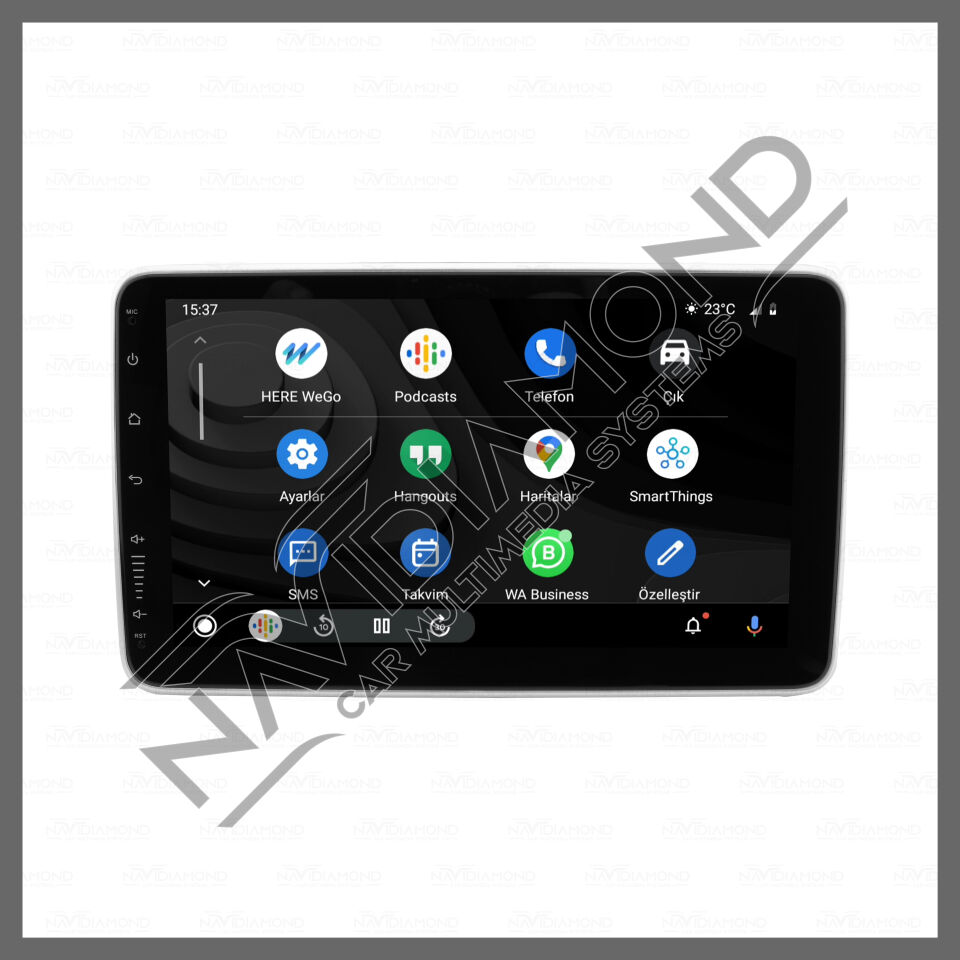 NAVIDIAMOND 10 İNÇ 360 DERECE DÖNER BAŞLIKLI ANDROİD MULTIMEDYA  NVD-1675