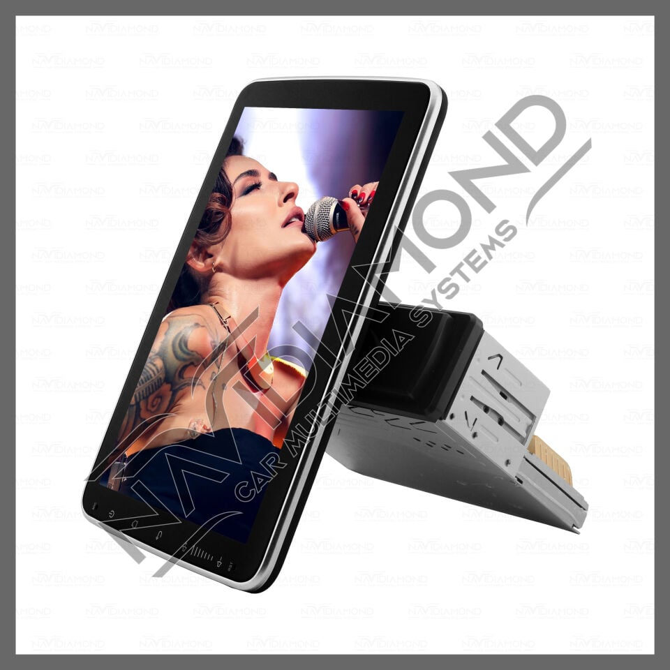 NAVIDIAMOND 10 İNÇ 360 DERECE DÖNER BAŞLIKLI ANDROİD MULTIMEDYA  NVD-1675