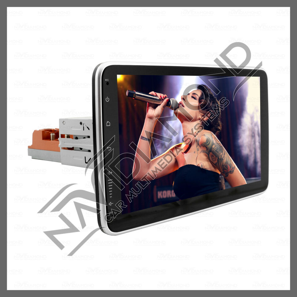 NAVIDIAMOND 10 İNÇ 360 DERECE DÖNER BAŞLIKLI ANDROİD MULTIMEDYA  NVD-1675