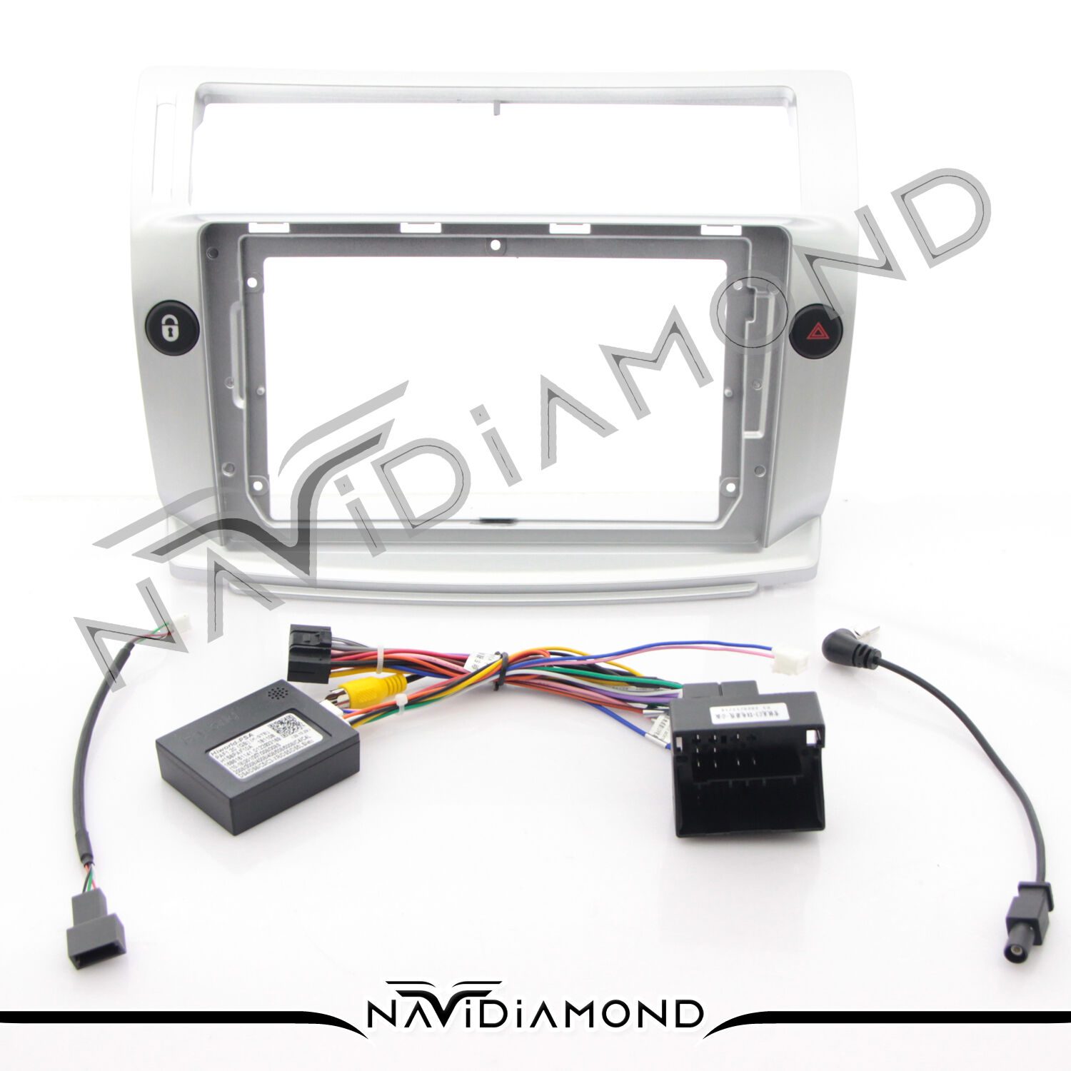 NAVIDIAMOND CITROEN C4 2004 2010 ANDROİD MULTIMEDYA TEYP ÇERÇEVESİ  NVD-0189