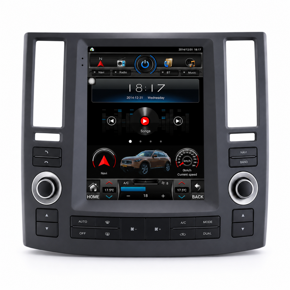 NAVIDIAMOND İNFİNİTİ FX35 FX45 2006 2009 ANDROİD MULTIMEDYA TESLA EKRAN NVD-1691