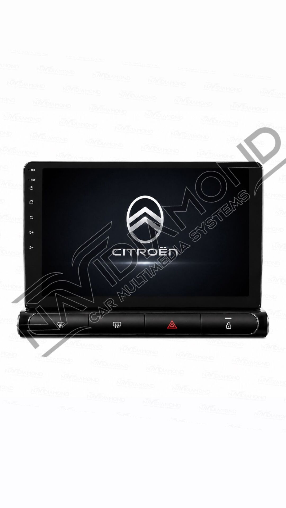NAVIDIAMOND CITROEN C3 X3 2017 2023 ANDROİD MULTIMEDYA TEYP ÇERÇEVESİ NVD-0196