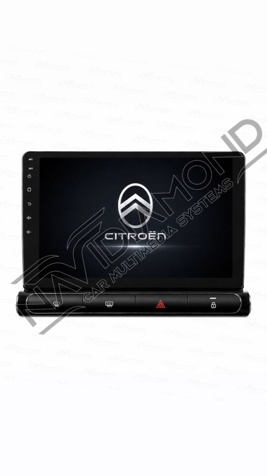 NAVIDIAMOND CITROEN C3 X3 2017 2023 ANDROİD MULTIMEDYA TEYP ÇERÇEVESİ NVD-0196