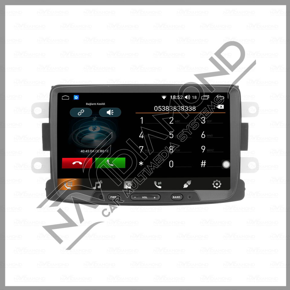 NAVIDIAMOND DACİA SYMBOL 7 İNÇ ANDROİD OEM MULTIMEDYA  NVD-2005