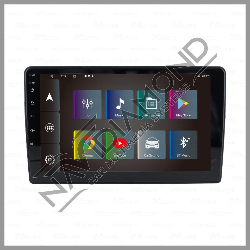 NAVIDIAMOND DACİA UNİVERSAL 9 İNÇ ANDROİD MULTIMEDYA CARPLAY EKRAN NVD-2008