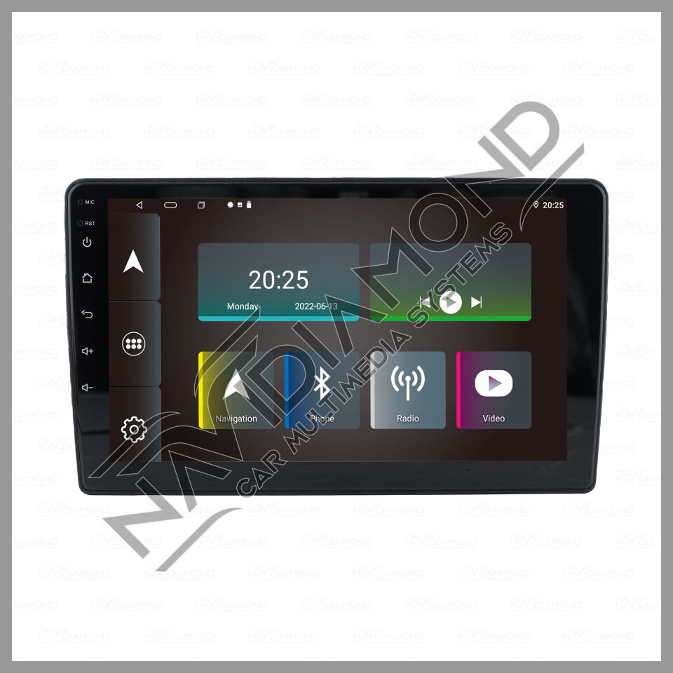 NAVIDIAMOND DACİA UNİVERSAL 9 İNÇ ANDROİD MULTIMEDYA CARPLAY EKRAN NVD-2008
