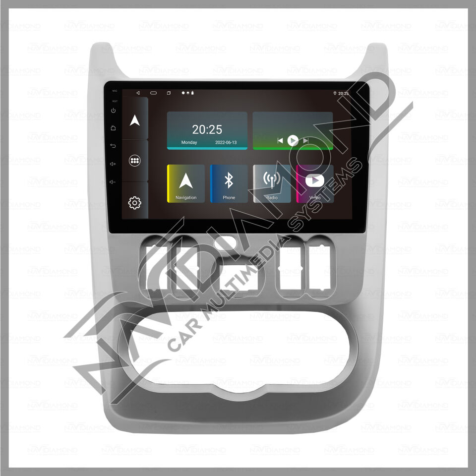 NAVIDIAMOND DACİA LOGAN 2010 2013 ANDROİD  MULTIMEDYA NVD-2027