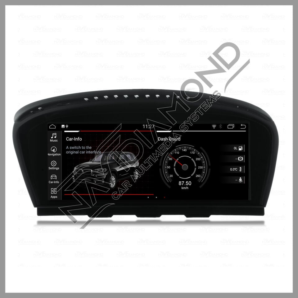 NAVIDIAMOND BMW 3 SERİSİ E90/91/92/93 CCC 2004-2008 4 GB RAM 64 GB HAFIZA ANDROID NBT MULTIMEDYA EKRAN