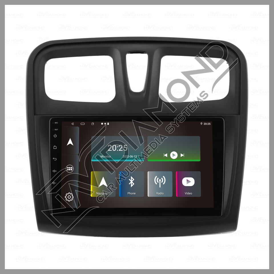 NAVIDIAMOND DACİA SYMBOL KARE ANDROİD MULTIMEDYA NVD-2047
