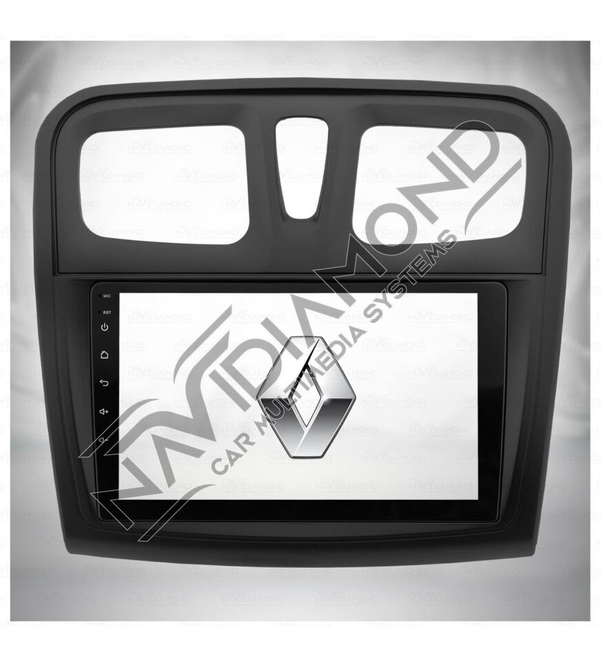 NAVIDIAMOND DACİA SYMBOL 2015 2018 ANDROİD MULTIMEDYA TEYP ÇERÇEVESİ  NVD-2064