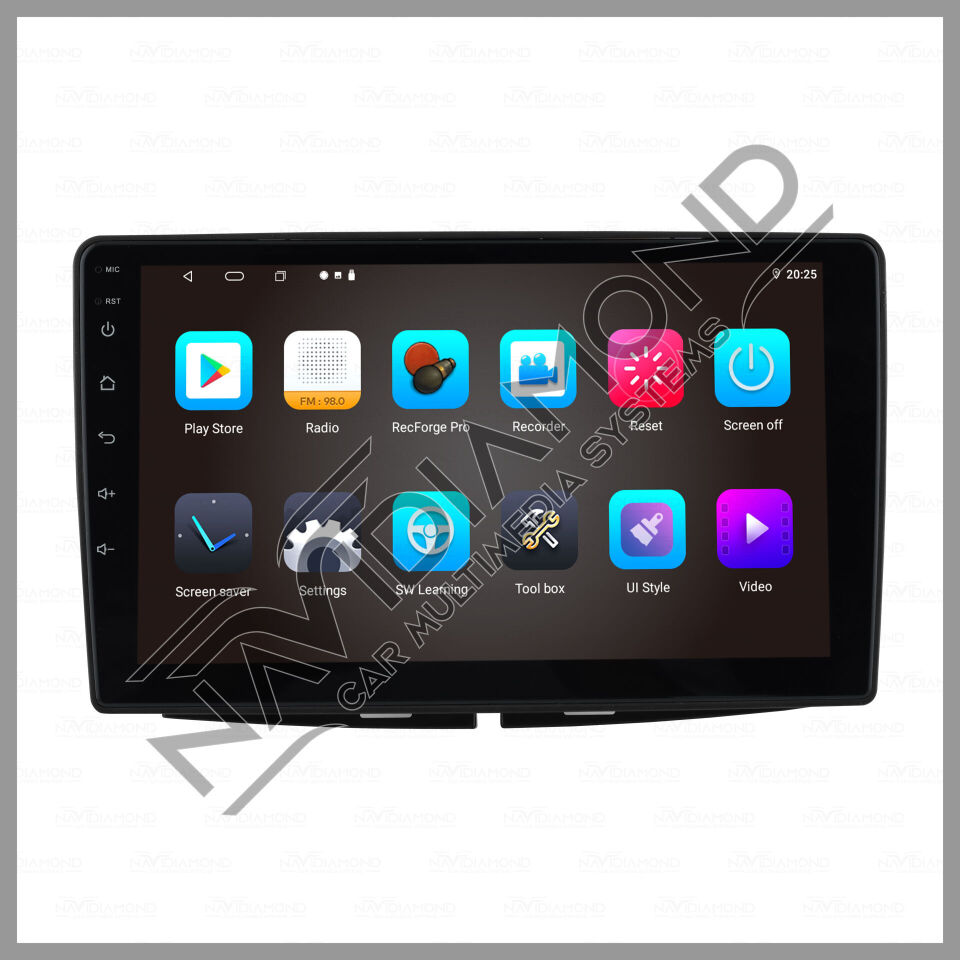 NAVIDIAMOND FİAT 500 L 2018 2019 ANDROİD MULTIMEDYA NVD-3434