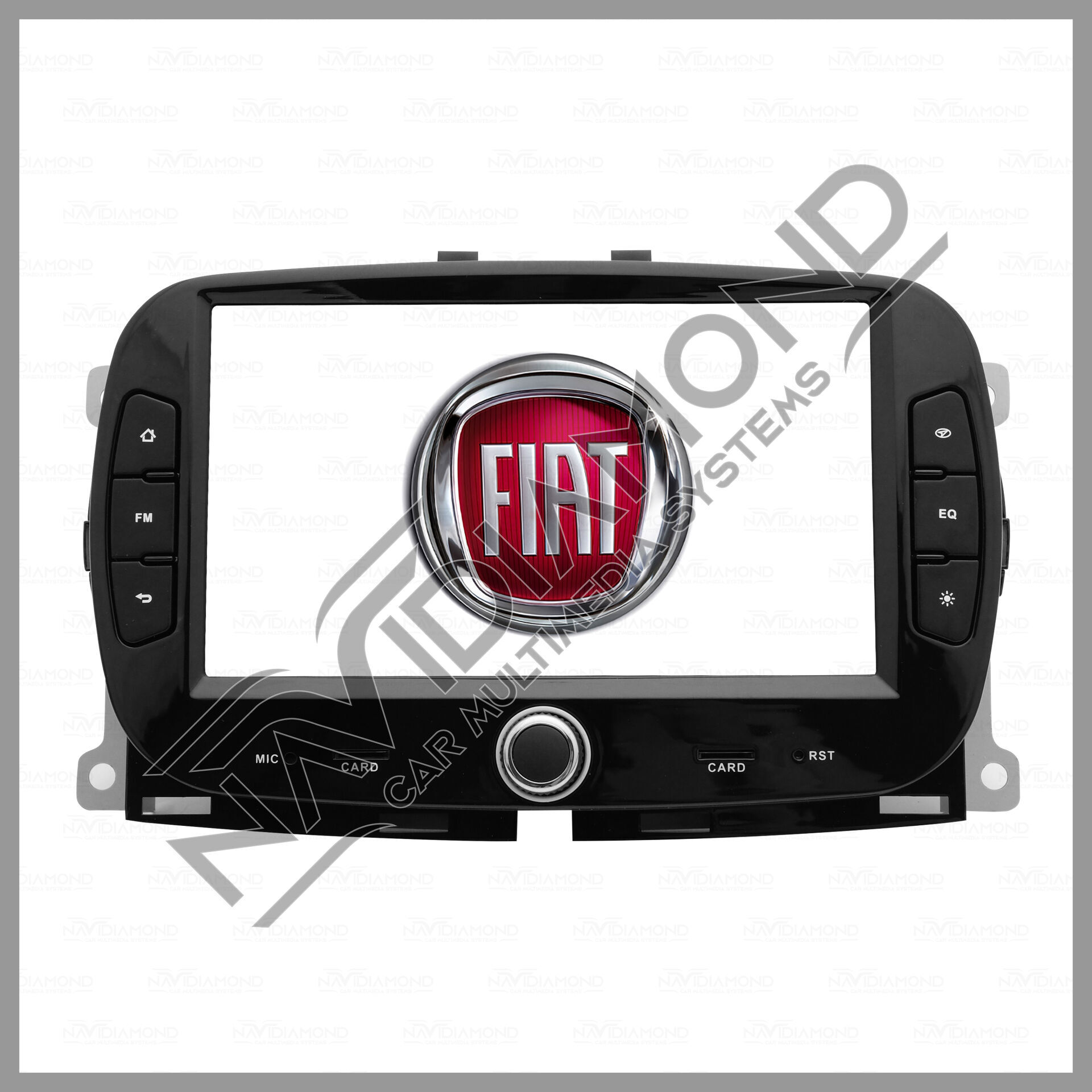 NAVIDIAMOND FİAT 500X 7 İNÇ ANDROİD MULTIMEDYA NVD-3437