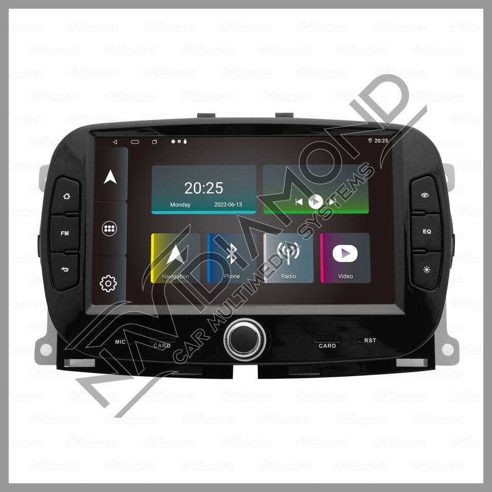 NAVIDIAMOND FİAT 500X 7 İNÇ ANDROİD MULTIMEDYA NVD-3437
