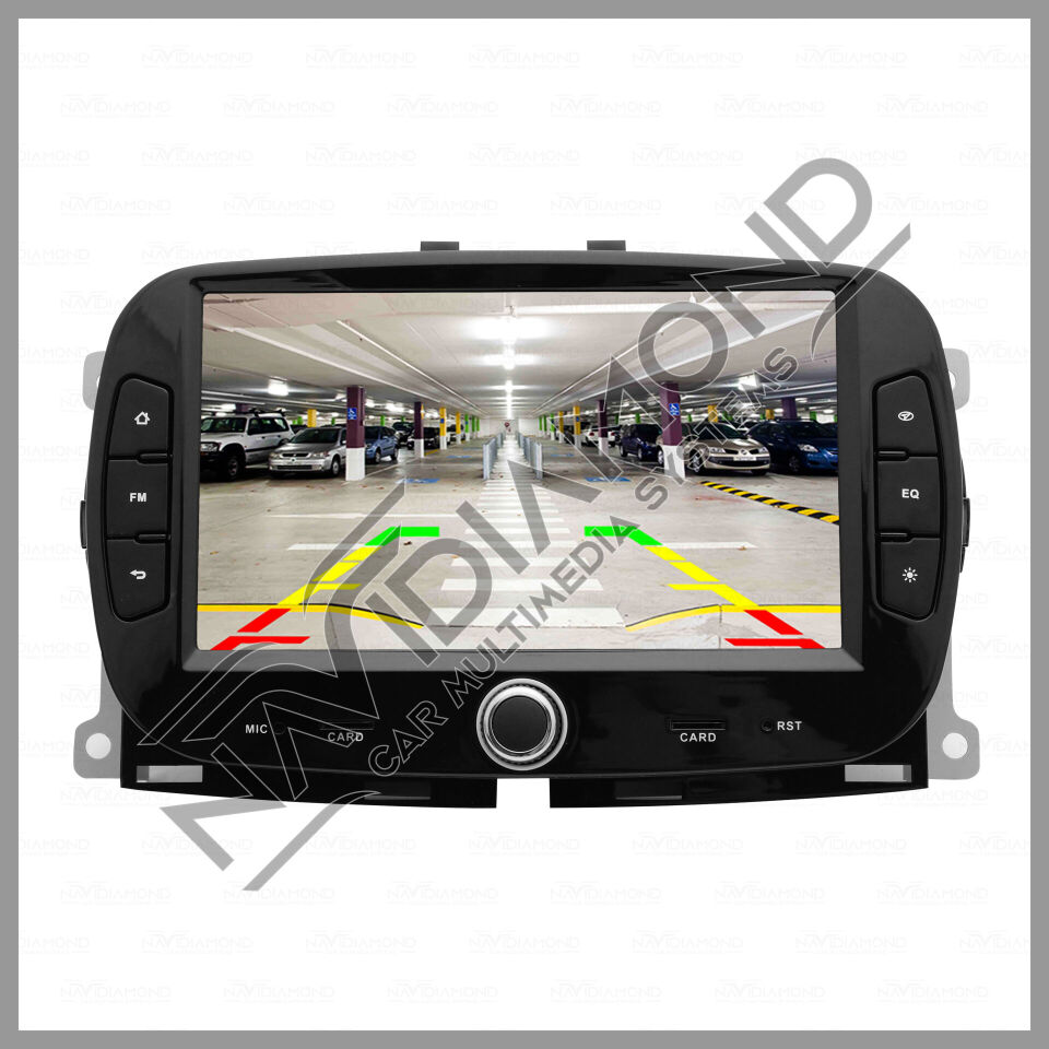 NAVIDIAMOND FİAT 500X 7 İNÇ ANDROİD MULTIMEDYA NVD-3437