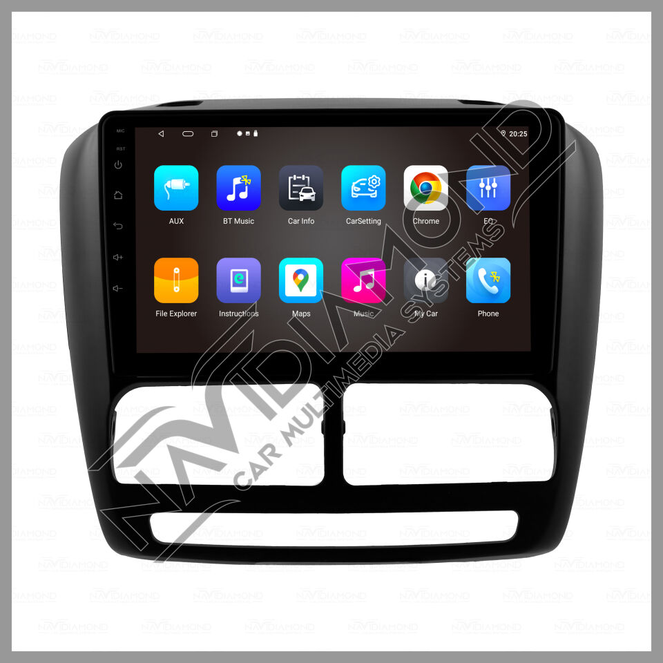 NAVIDIAMOND FİAT DOBLO 2010 2015 ANDROİD MULTIMEDYA NVD-3450