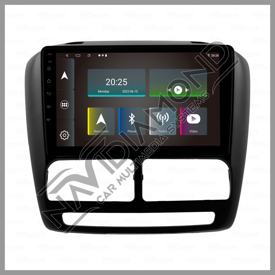 NAVIDIAMOND FİAT DOBLO 2010 2015 ANDROİD MULTIMEDYA NVD-3452