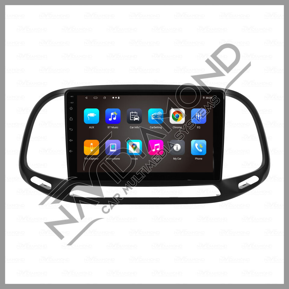NAVIDIAMOND FİAT DOBLO 2015 2023 ANDROİD MULTIMEDYA  NVD-3455