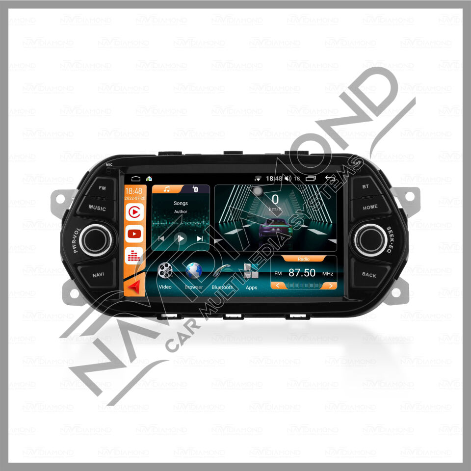 NAVIDIAMOND FİAT EGEA 7 İNÇ ORJİNAL TASARIM ANDROİD MULTIMEDYA NVD-3471