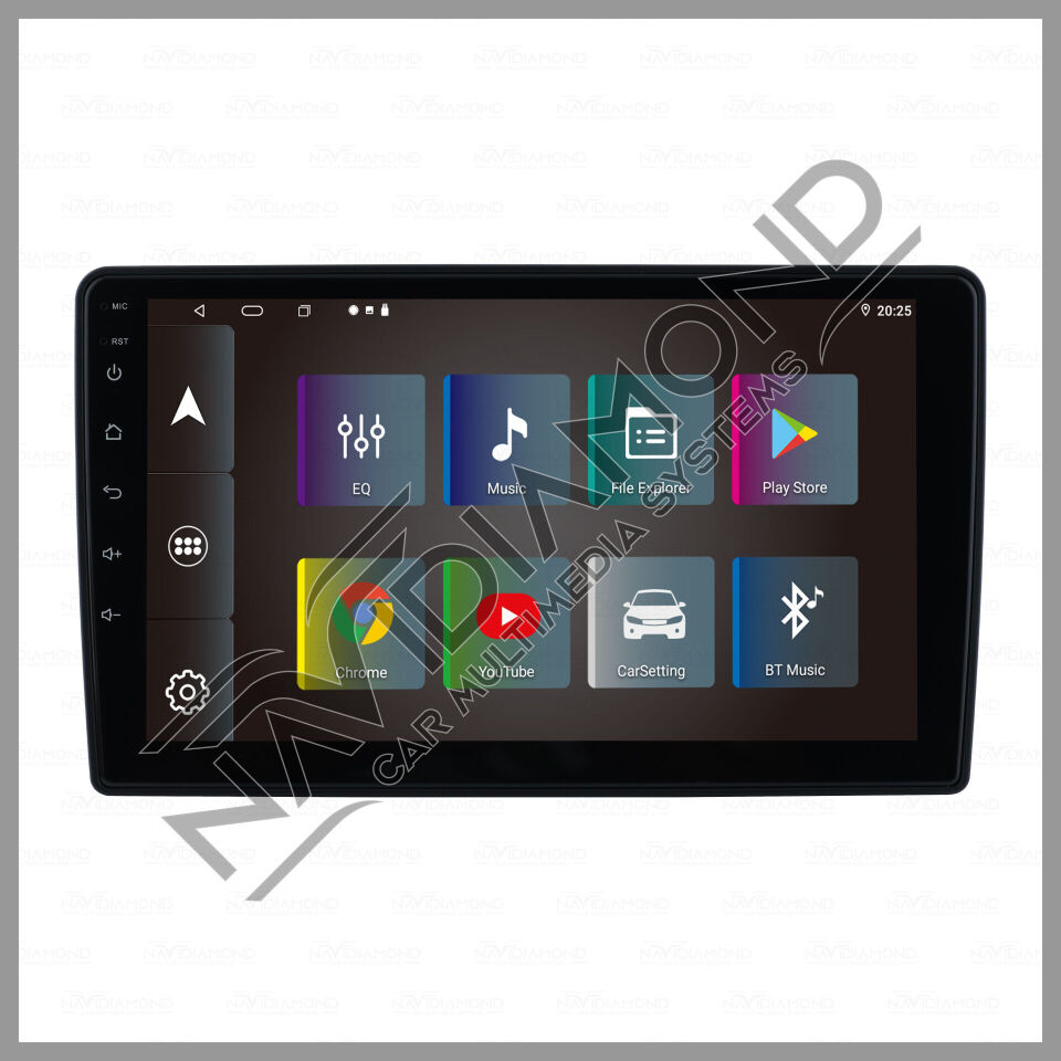 NAVIDIAMOND FİAT EGEA 9 İNÇ ANDROİD MULTIMEDYA NVD-3475