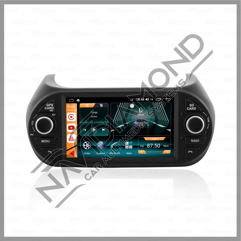 NAVIDIAMOND FİAT FİORİNO NEMO BİPPER ANDROİD MULTIMEDYA NVD-3499
