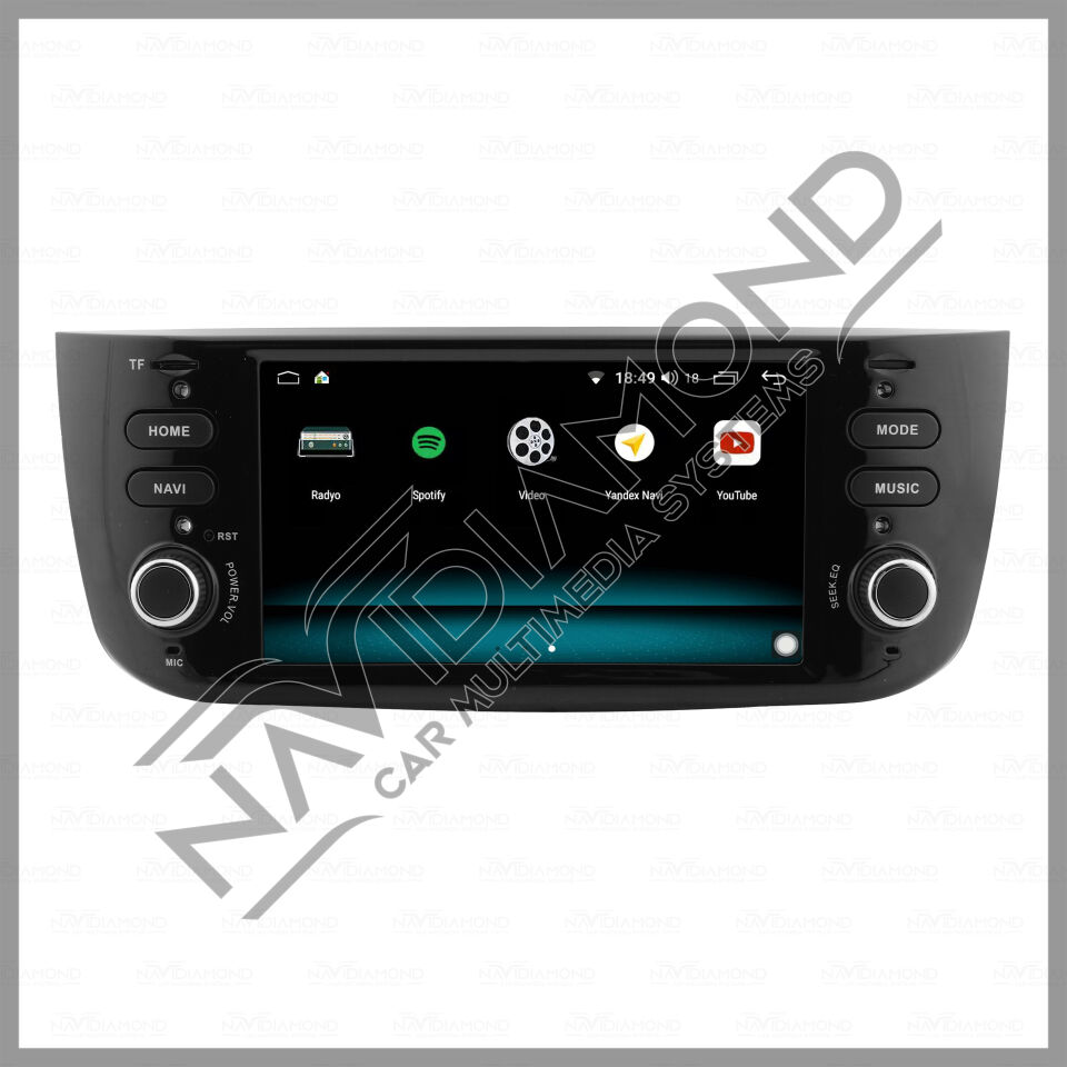 NAVIDIAMOND FİAT LİNEA PUNTO 7 İNÇ ANDROİD OEM MULTIMEDYA  NVD-34105