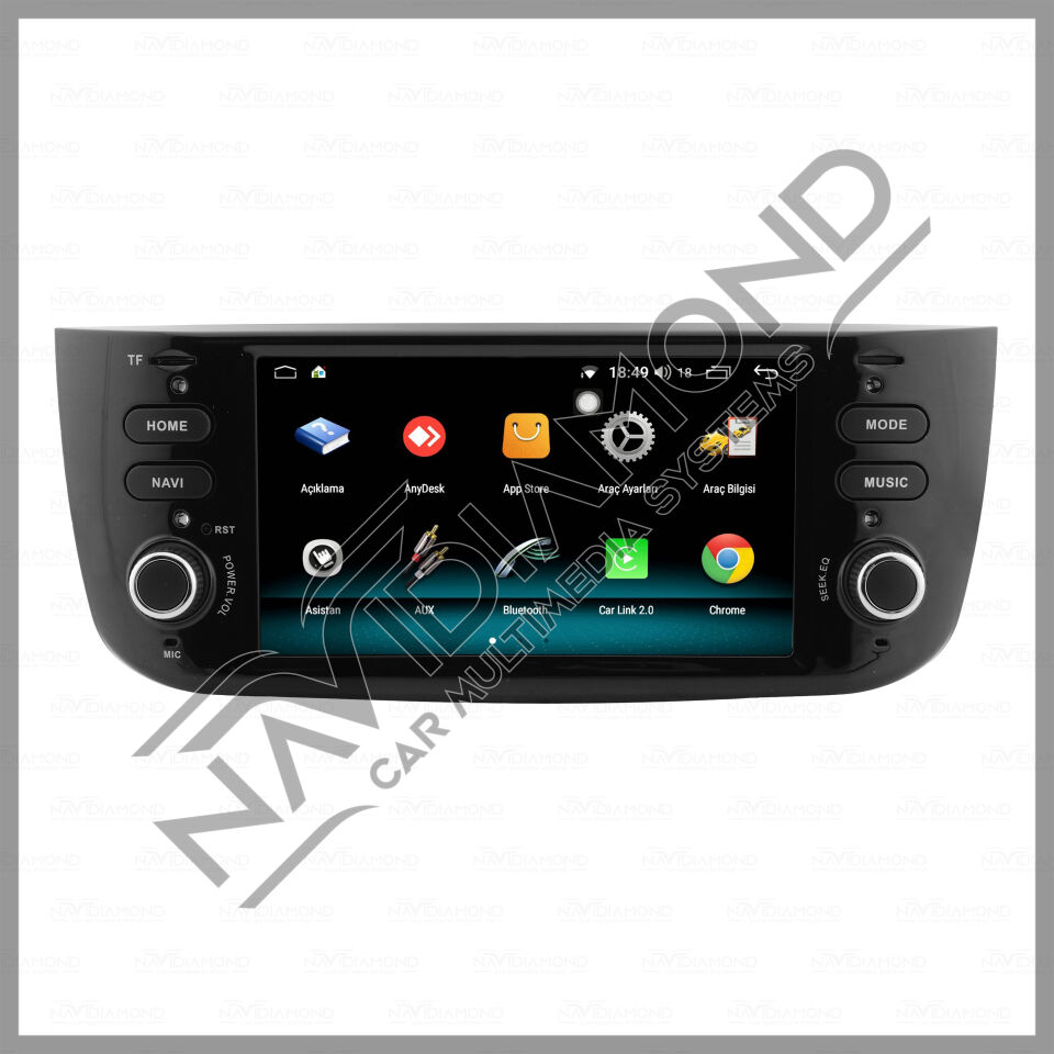 NAVIDIAMOND FİAT LİNEA PUNTO 7 İNÇ ANDROİD OEM MULTIMEDYA  NVD-34105