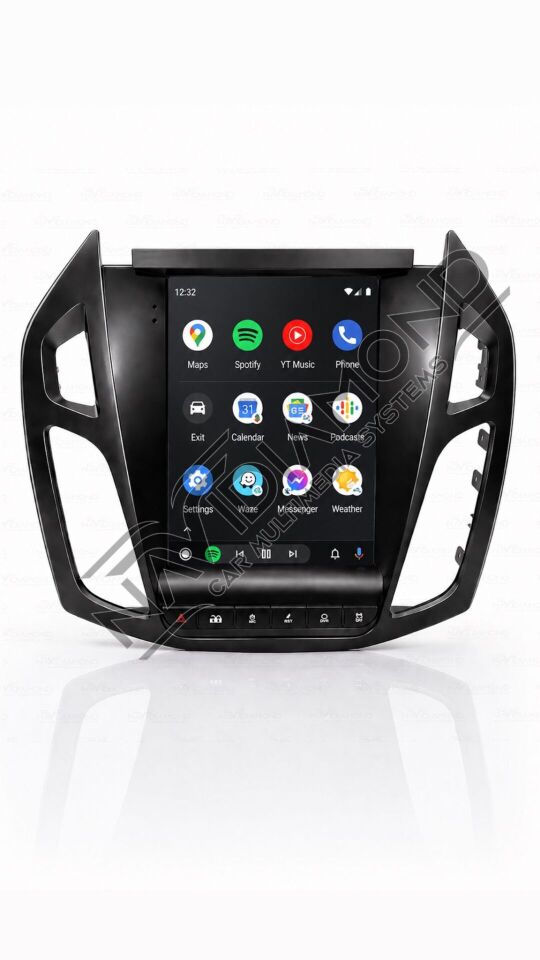 NAVIDIAMOND FORD CONNECT  2014 + ANDROİD TESLA MULTIMEDYA EKRAN  NVD-0002